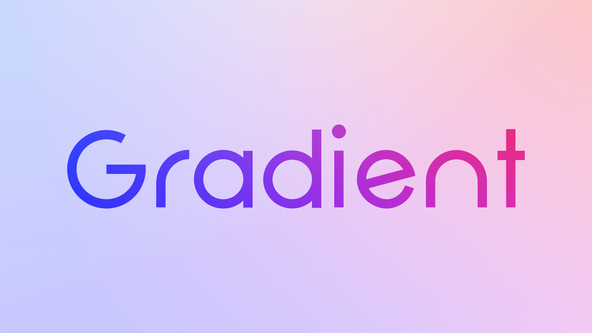 Gradient Font